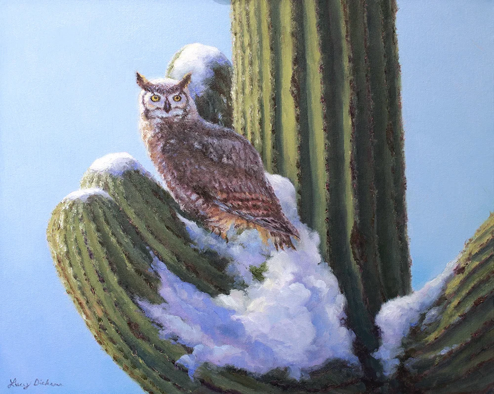 great horned owl