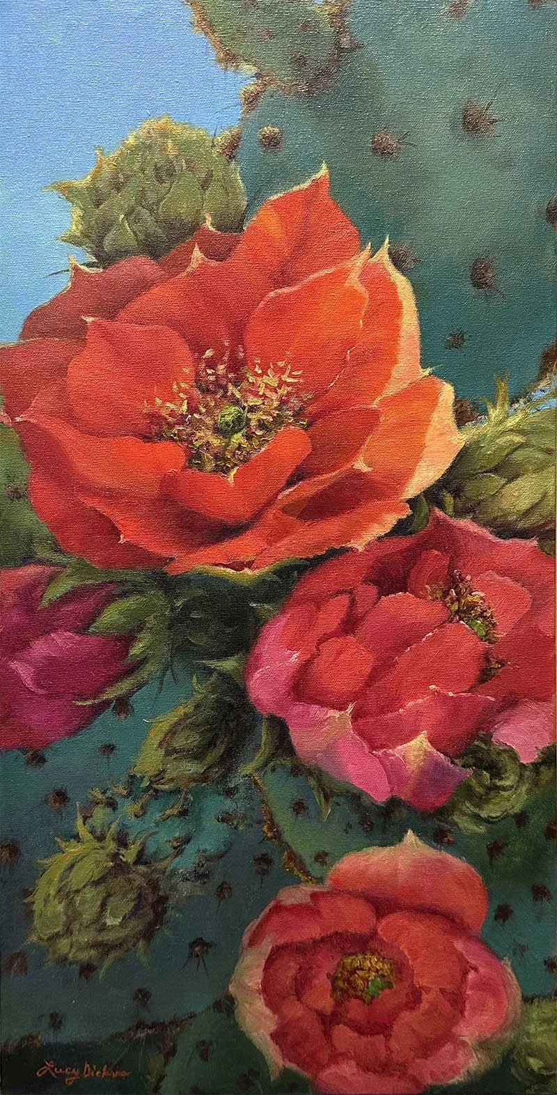 Keep On Bloomin' 24x12